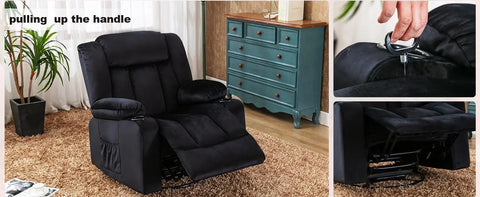 Massage Rocking Recliner Chair