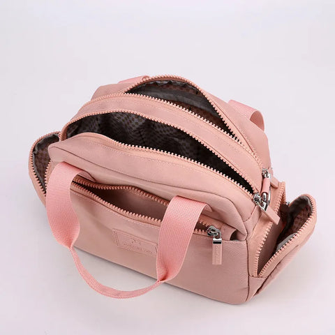 Leccio Aqua Shade Crossbody Bag