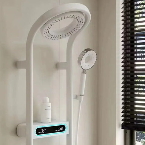 Digital Display Rainfall Shower