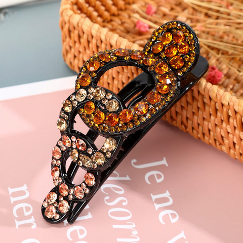 Rhinestone Hair Claw Clip