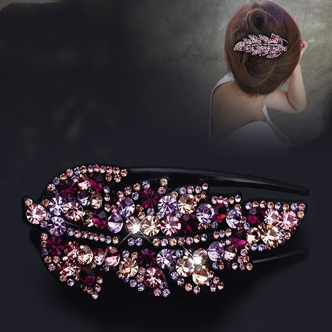Rhinestone Hair Claw Clip