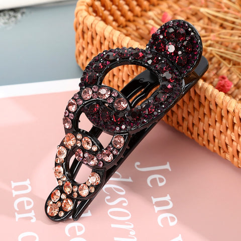 Rhinestone Hair Claw Clip