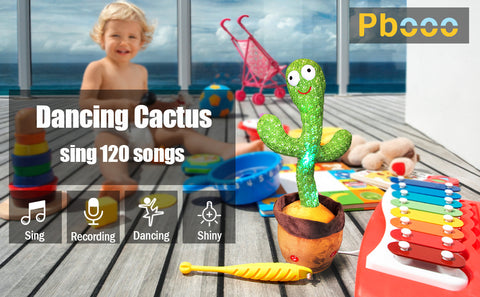 DanzuCactus Singing Dancing Toy