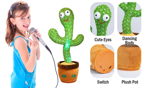 DanzuCactus Singing Dancing Toy