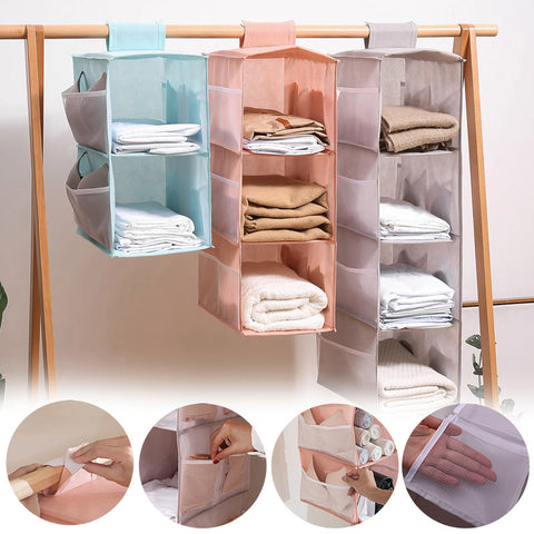 Wardrobe Hanging Clothes Organizer