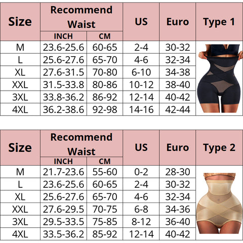 High Waist Body Shaper Panties