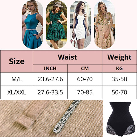 Women High Waist Shapewear Panties