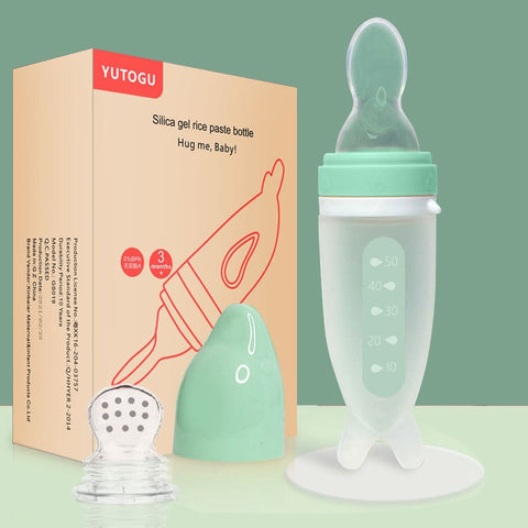 2-In-1 Baby Feeding Bottle Spoon + Pacifier