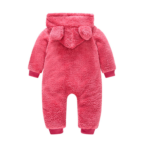 Baby Cute Plush Bear Jumpsuit