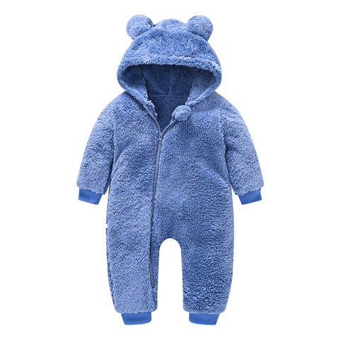 Baby Cute Plush Bear Jumpsuit