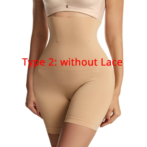 High Waist Seamless Lace Shapewear