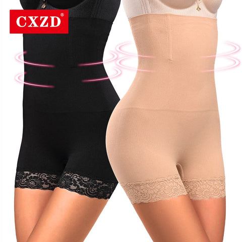 High Waist Seamless Lace Shapewear