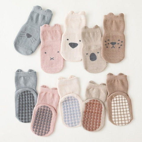 3 Pairs Anti-slip Baby Socks