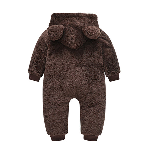 Baby Cute Plush Bear Jumpsuit