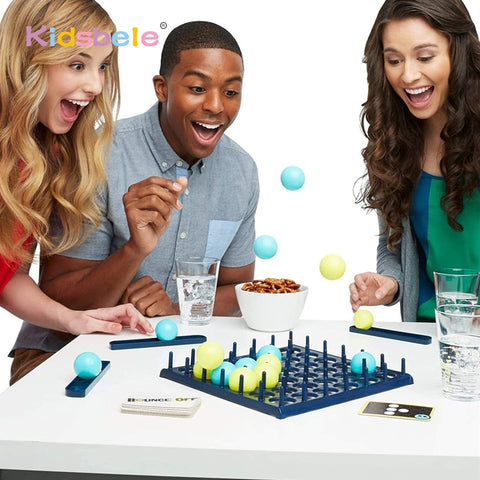 Ball Bounce Challenge: The Interactive Card Board Game