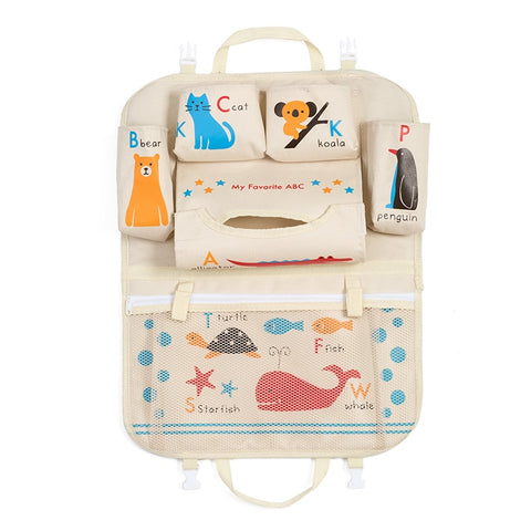 Creative Cartoon Car Back Seat Organizer