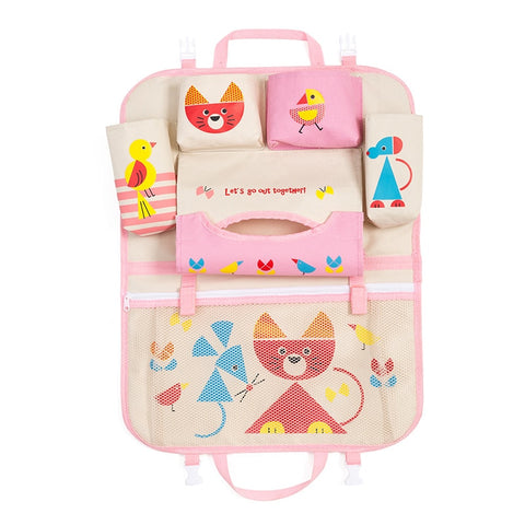 Creative Cartoon Car Back Seat Organizer