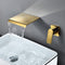 Wall Mounted Waterfall Faucet