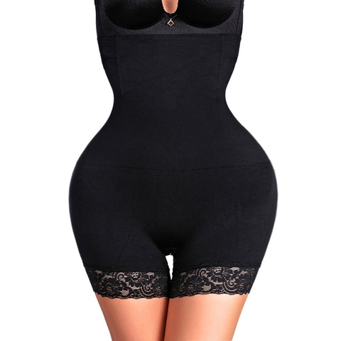 High Waist Seamless Lace Shapewear