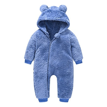 Baby Cute Plush Bear Jumpsuit