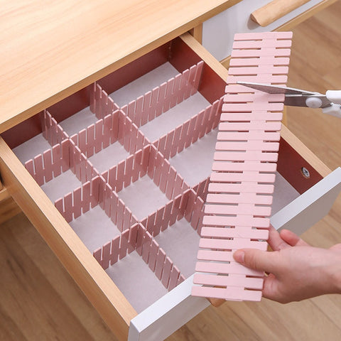 4PCS Adjustable Drawer Divider