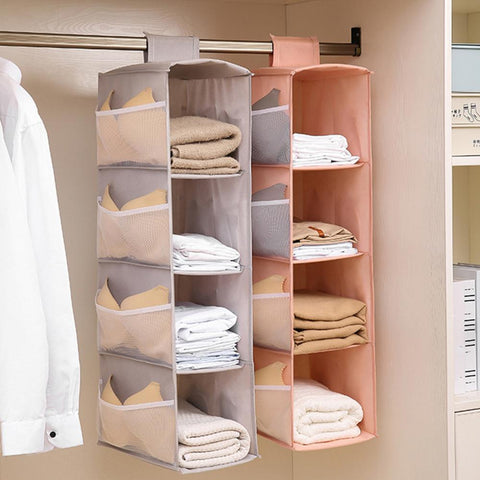Washable Multilayer Hanging Clothes Organizer
