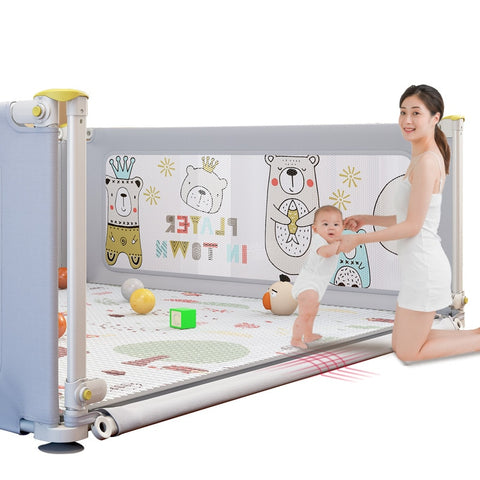 Liftable Baby Playpen Fence