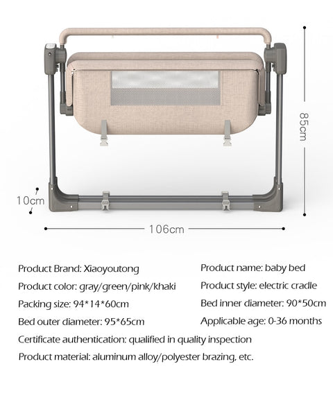 Electric Baby Rocking Crib