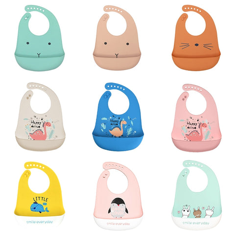 Waterproof Adjustable Soft Baby Bib