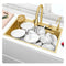 Gold Waterfall Kitchen Sink