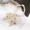 Pearl Rhinestone Hair Claw Clips