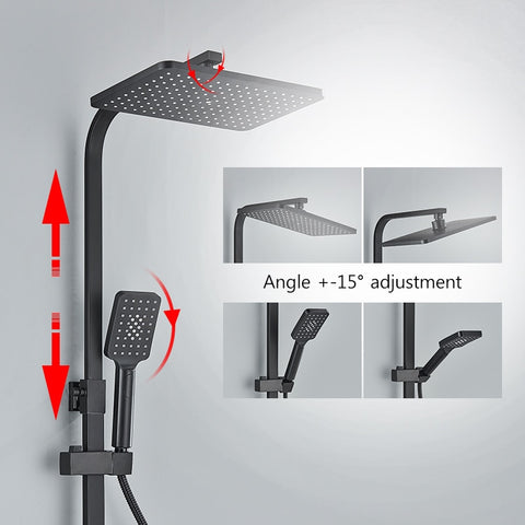 Thermostatic Digital Display Shower