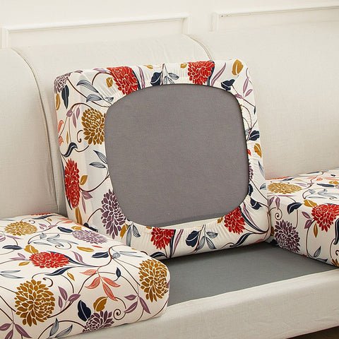 Printed Sofa Seat Cushion Cover