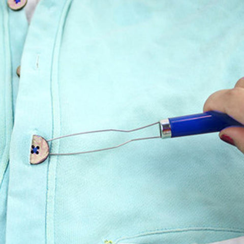 Clothes Button Puller Assist Hook