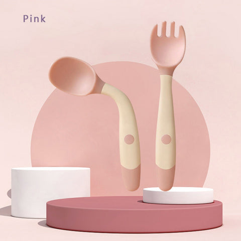 Baby Bendable Spoon Fork Set