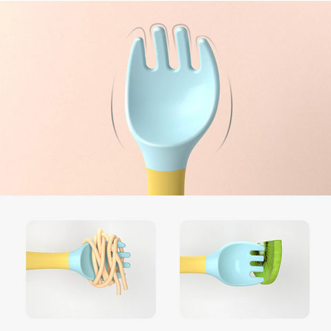 Baby Bendable Spoon Fork Set