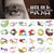 24 Styles Eyeshadow Tattoo Stickers