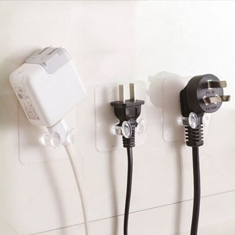 5/10/20 PCS Wall-Mounted Plug Holder