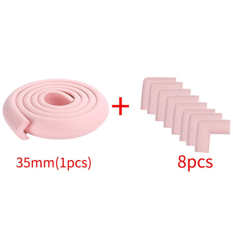 2M + 8PCS Corners Furniture Foam Protector