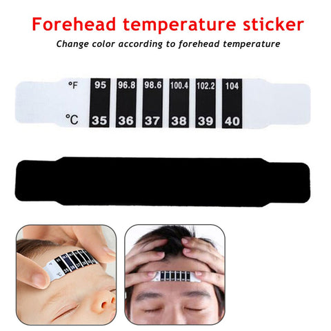 10/20PCS Thermometer Sticker Strip