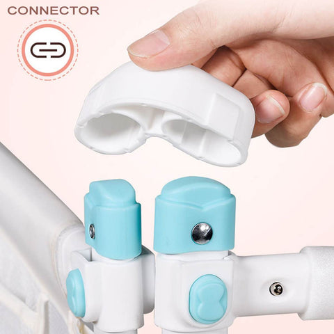 Adjustable Baby Bed Fence Rail