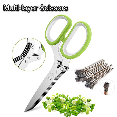 Multi-Layer Kitchen Scissors