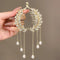 Pearl Rhinestone Hair Claw Clips