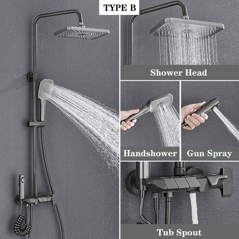 Digital Shower Set