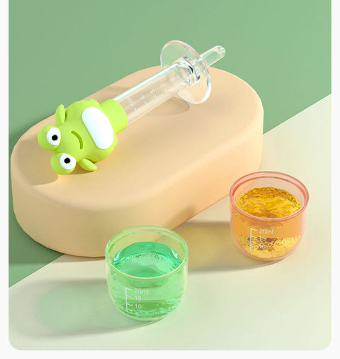Baby Cartoon Medicine Pacifier Set