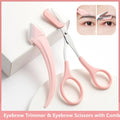 2PCS/Set Eyebrow Trimmer Scissors Shaver