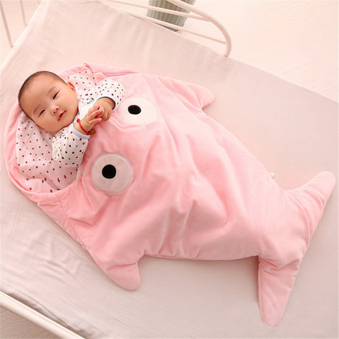 Baby Shark Wrap Sleeping Blanket