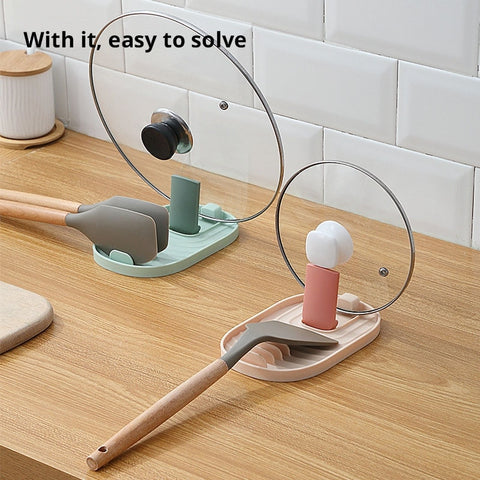 Pot Lid Spoon Holder