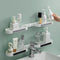 Foldable Bathroom Shelf Rack