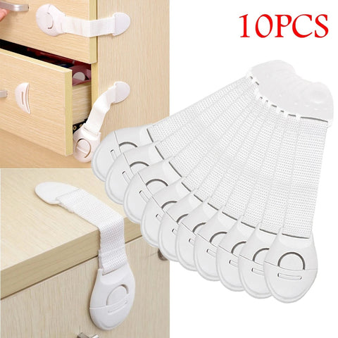 10PCS Baby Door Safety Lock